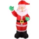 Figurina mos craciun gonflabil 240 cm, iluminat led, pentru interior si exterior, procart - imagine 5