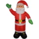 Figurina mos craciun gonflabil 240 cm, iluminat led, pentru interior si exterior, procart - imagine 6