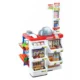 Set supermarket, 24 accesorii, lumini, efecte sonore, carucior cumparaturi, casa de marcat, 82x50x44 cm - imagine 2