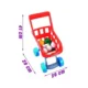 Set supermarket, 24 accesorii, lumini, efecte sonore, carucior cumparaturi, casa de marcat, 82x50x44 cm - imagine 17