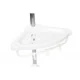 Raft pentru baie ajustabil 100-320 cm, 4 nivele, suport prosop, carlige - imagine 10