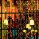 Perdea de lumini pentru exterior, 20 ghirlande/20 microled-uri, dimensiune 2x2 m