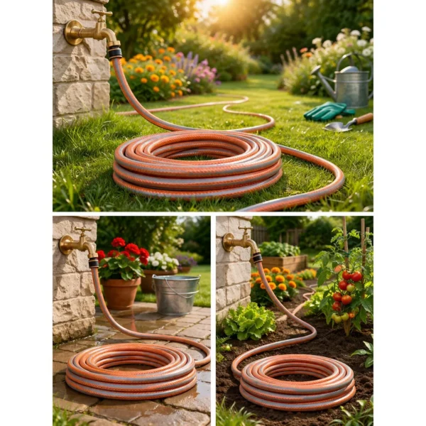 Furtun de gradina, 6 straturi, antirasucire, 3/4", 25 m, Richmann Exclusive - imagine 2