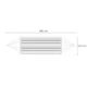 Hamac bumbac, max 200 kg, 240x160 cm, Ling, Strend Pro - imagine 3