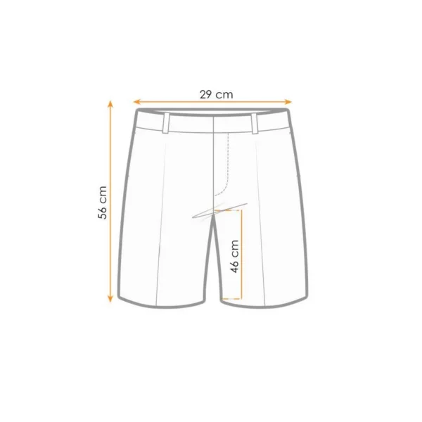 Pantaloni scurti de lucru slim fit, bumbac, marimea XL/54, NEO - imagine 7