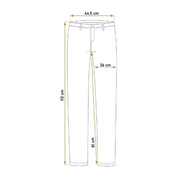 Pantaloni de lucru, reflectorizanti, impermeabili, galben, model Visibility, marimea L/52, NEO - imagine 7
