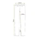 Pantaloni de lucru, reflectorizanti, impermeabili, galben, model Visibility, marimea L/52, NEO - imagine 7