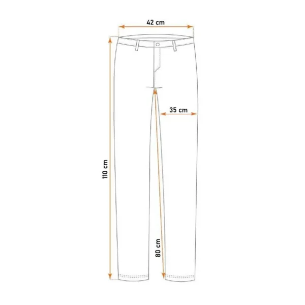 Pantaloni de lucru, reflectorizanti, impermeabili, galben, model Visibility, marimea M/50, NEO - imagine 7
