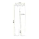 Pantaloni de lucru, reflectorizanti, impermeabili, galben, model Visibility, marimea M/50, NEO - imagine 7