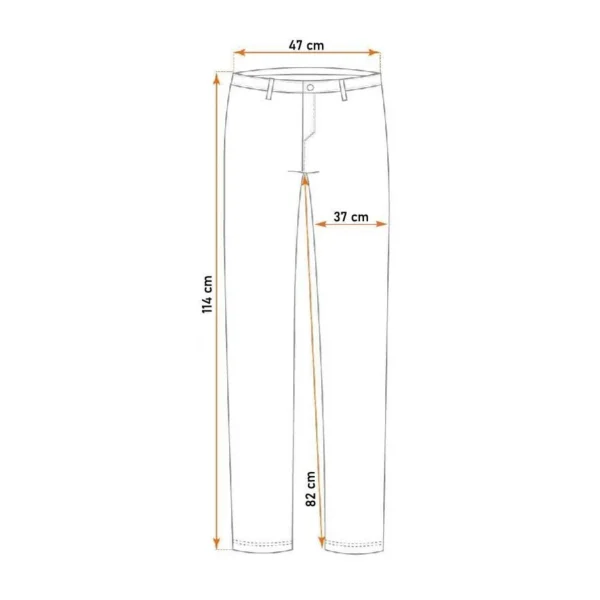 Pantaloni de lucru, reflectorizanti, impermeabili, galben, model Visibility, marimea XL/56, NEO - imagine 7