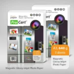 Hartie foto magnetica glossy 640g a3