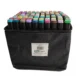 Set 80 markere cu varf dublu, culori diverse, geanta depozitare inclusa - imagine 29