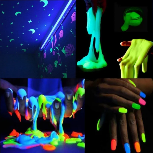 Pigment orange fluorescent reactiv uv cantitate 1000 gr - imagine 6