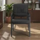 Scaun de conferinta, tapiterie piele ecologica si spuma, cotiere captusite, inaltime 91 cm - imagine 8