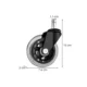 Set 5 roti pivotante pentru scaun de birou – universale, silentioase, silicon si cauciuc - imagine 7