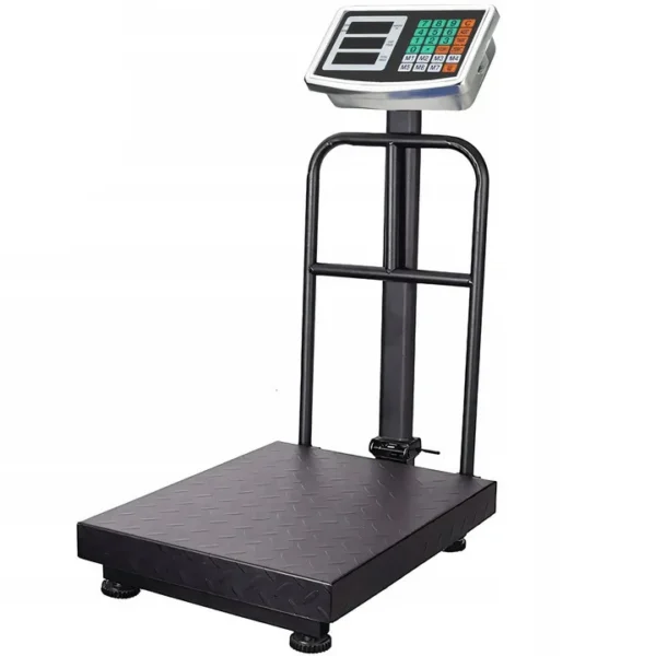 Cantar electronic comercial cu platforma 150 kg – precizie 50 g, lcd, functie tara si zero - imagine 3