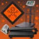 Cantar electronic comercial cu platforma 150 kg – precizie 50 g, lcd, functie tara si zero - imagine 7