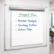 Suport magnetic pentru hartie flipchart, agatatori reglabile, 70 cm, procart - imagine 23
