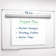 Suport magnetic pentru hartie flipchart, agatatori reglabile, 70 cm, procart - imagine 18