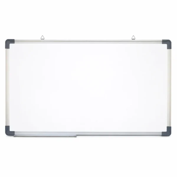 Tabla magnetica whiteboard 90x150 cm, rama aluminiu, tavita markere - imagine 16