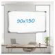 Tabla magnetica whiteboard 90x150 cm, rama aluminiu, tavita markere - imagine 23