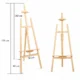 Sevalet din lemn pentru pictura 175x50, pliabil, inaltime ajustabilia maxim 175 cm - imagine 23