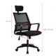 Scaun ergonomic de birou, reglabil in inaltime 108-118 cm, tetiera integrata, mesh si burete - imagine 9