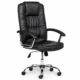 Scaun ergonomic directorial, inaltime reglabila 108-118 cm, rotativ, maxim 150 kg, negru - imagine 24