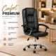 Scaun ergonomic directorial, inaltime reglabila 108-118 cm, rotativ, maxim 150 kg, negru - imagine 18