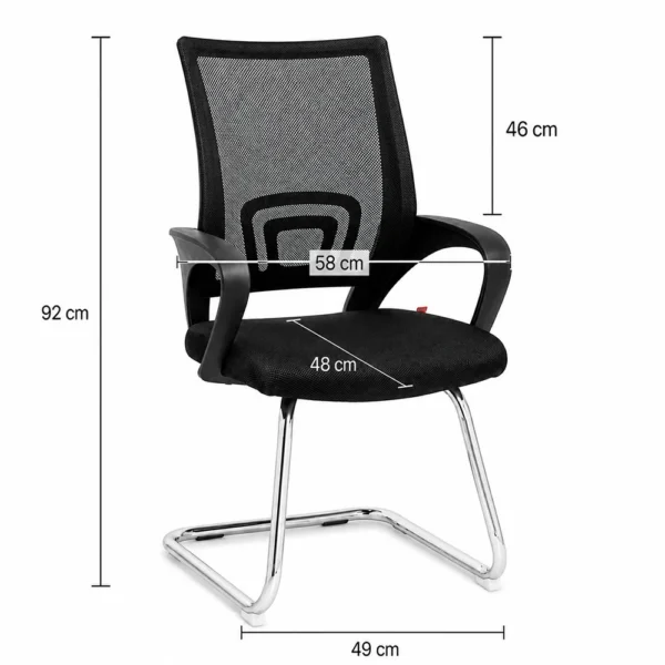 Scaun de birou, design modern, suport lombar, greutate maxima 120 kg, inaltime 92 cm - imagine 16