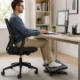 Suport ergonomic pentru picioare, antiderapant, inaltime reglabila, postura comoda birou - imagine 19