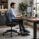 Suport ergonomic pentru picioare, antiderapant, inaltime reglabila, postura comoda birou - imagine 26