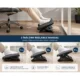 Suport ergonomic pentru picioare, antiderapant, inaltime reglabila, postura comoda birou - imagine 27