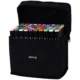 Set 80 markere colorate cu varf dublu, geanta depozitare - imagine 3