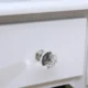 Set masa de toaleta 140x80x40 cm, oglinda si scaun incluse, 5 sertare - imagine 12