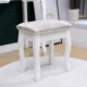 Set masa de toaleta 140x80x40 cm, oglinda si scaun incluse, 5 sertare - imagine 14