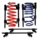 Presa pentru arcuri auto si amortizoare, lungime 38 cm, otel, set 2 buc - imagine 3