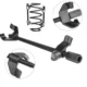 Presa pentru arcuri auto si amortizoare, lungime 38 cm, otel, set 2 buc - imagine 2
