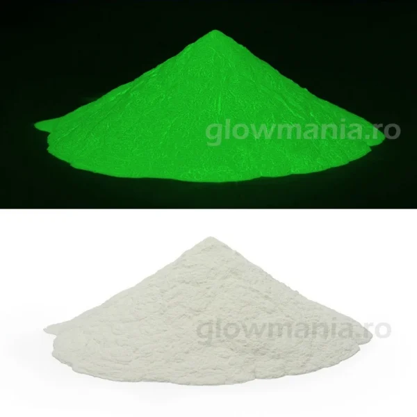 Pigment fosforescent verde baza de apa cantitate 1000 gr - imagine 2