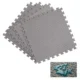 Covor puzzle xl, 60x60 cm, grosime 2 cm, spuma eva, 2 piese culoare gri - imagine 3