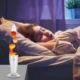 Lampa decorativa lava orange, 30w, inaltime 41 cm, alimentare priza - imagine 2