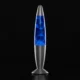 Lampa decorativa lava blue, 30w, inaltime 41 cm, alimentare priza - imagine 2