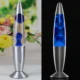 Lampa decorativa lava blue, 30w, inaltime 41 cm, alimentare priza