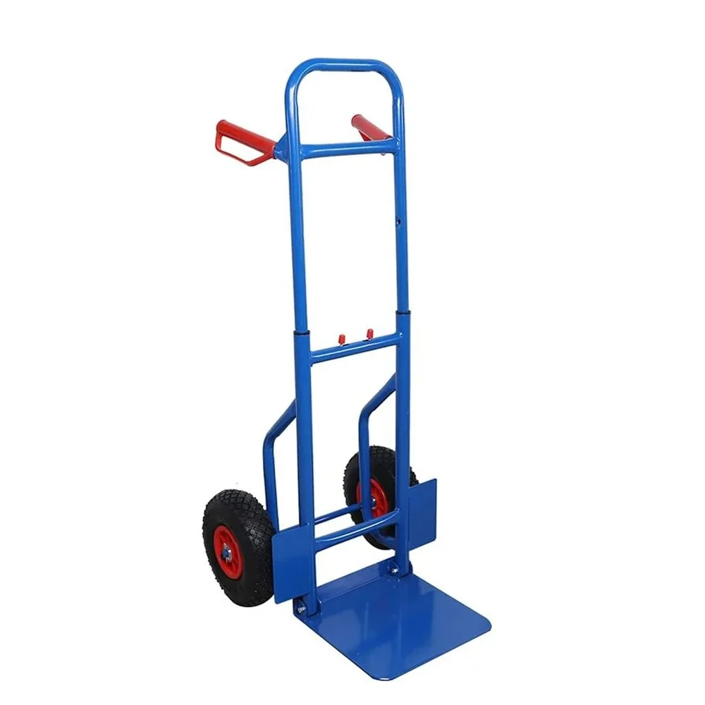 Liza pentru transport, sarcina maxima 80 kg, inaltime ajustabila, 79-114 cm, cadru otel Liza pentru transport, sarcina maxima 80 kg, inaltime ajustabila, 79-114 cm, cadru otel - imagine 1