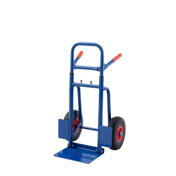 Liza pentru transport, sarcina maxima 80 kg, inaltime ajustabila, 79-114 cm, cadru otel - imagine 6