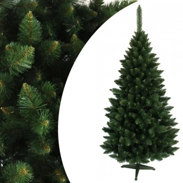 Brad artificial 220 cm – varfuri ascutite, 14 niveluri, 89 ramuri, 536 ace – pin himalaya, premium - imagine 6