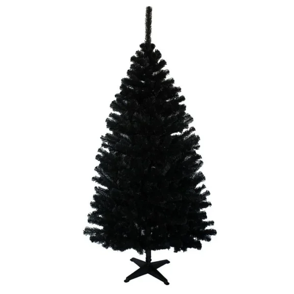 Brad artificial royal black 220 cm, coroana bogata – 14 niveluri, 89 ramuri, 536 ace – diametru 138 cm - imagine 2