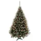 Brad artificial nins deluxe 220 cm – 119 ramuri, 751 ace - structura densa, baza 158 cm - imagine 4