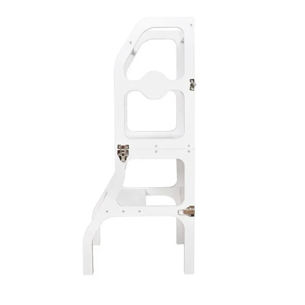 Scaun pliabil pentru copii, inaltator din lemn, 2 in 1 scaun si masa, learning tower - imagine 4