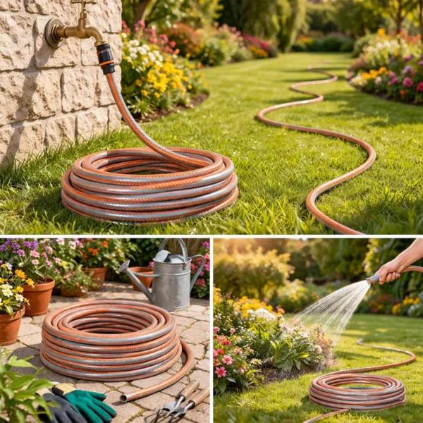 Furtun de gradina, 6 straturi, antirasucire, 3/4", 25 m, Richmann Exclusive - imagine 3